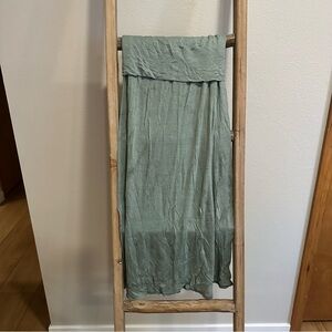 Billabong Sage Green Maxi Skirt